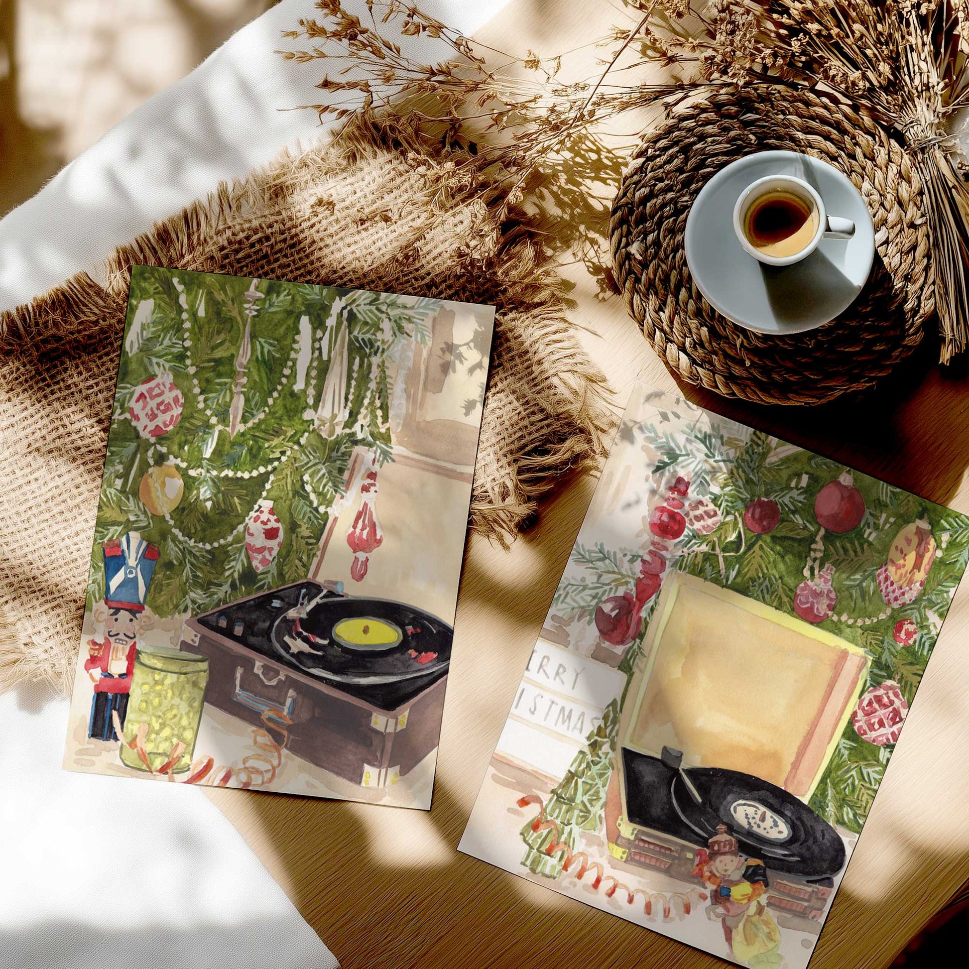 [color:Rolled Print], Picture in a room