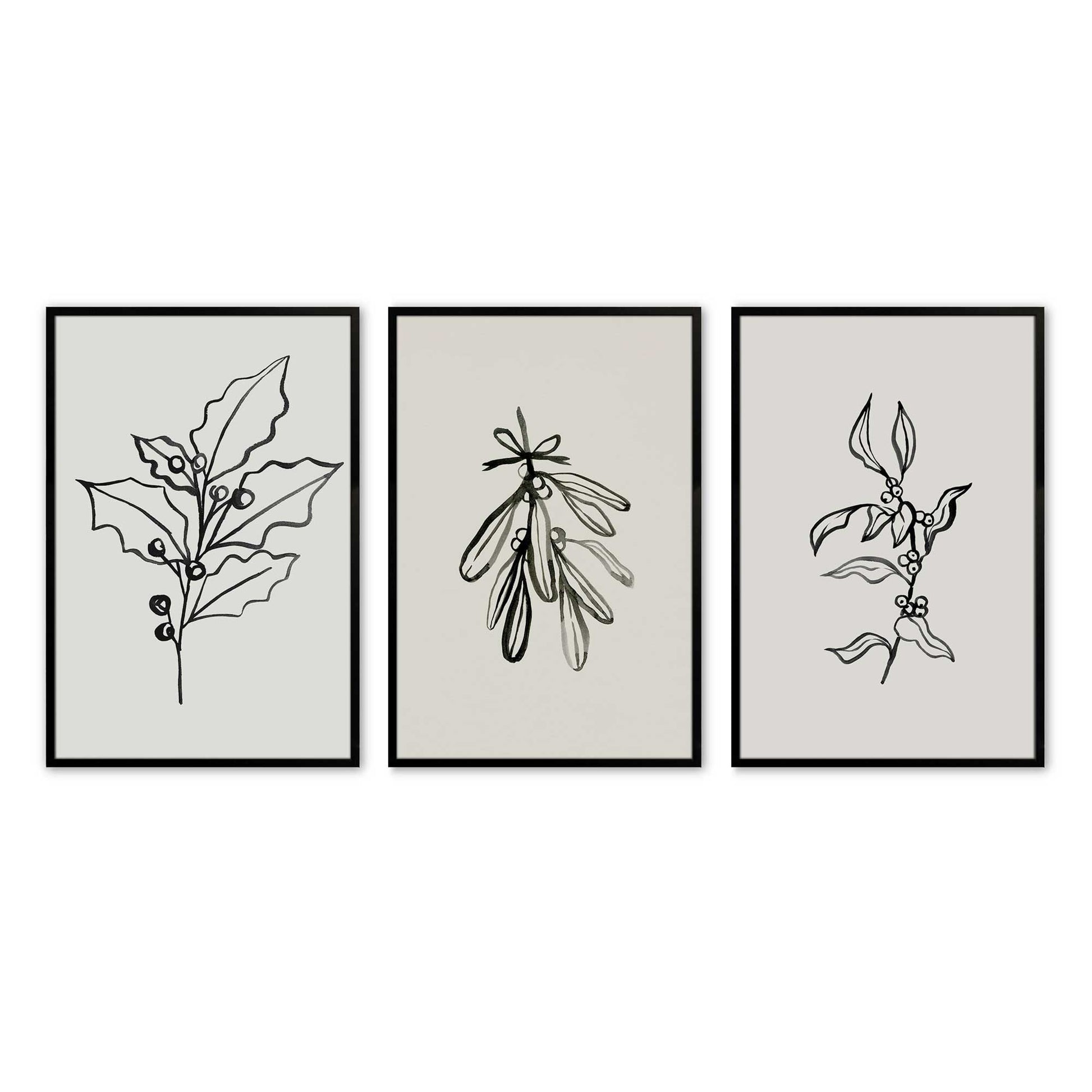 [Color:Satin Black], Picture of art in a Satin Black frame