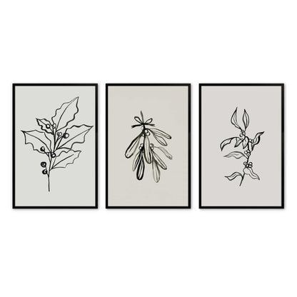 [Color:Satin Black], Picture of art in a Satin Black frame