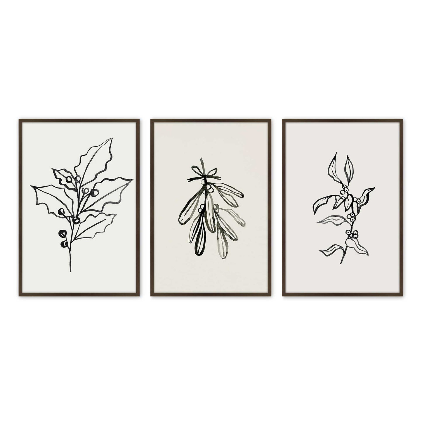 [Color:Belvinder Brown], Picture of art in a Belvinder Brown frame