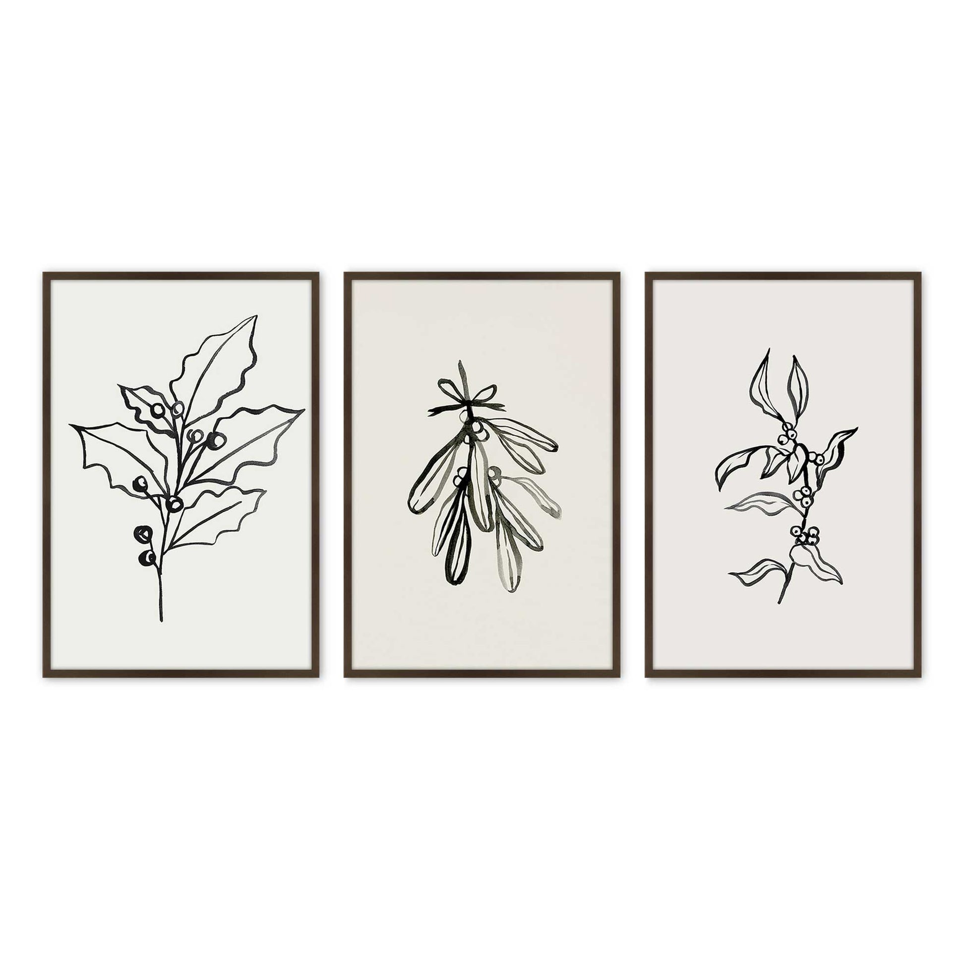 [Color:Belvinder Brown], Picture of art in a Belvinder Brown frame