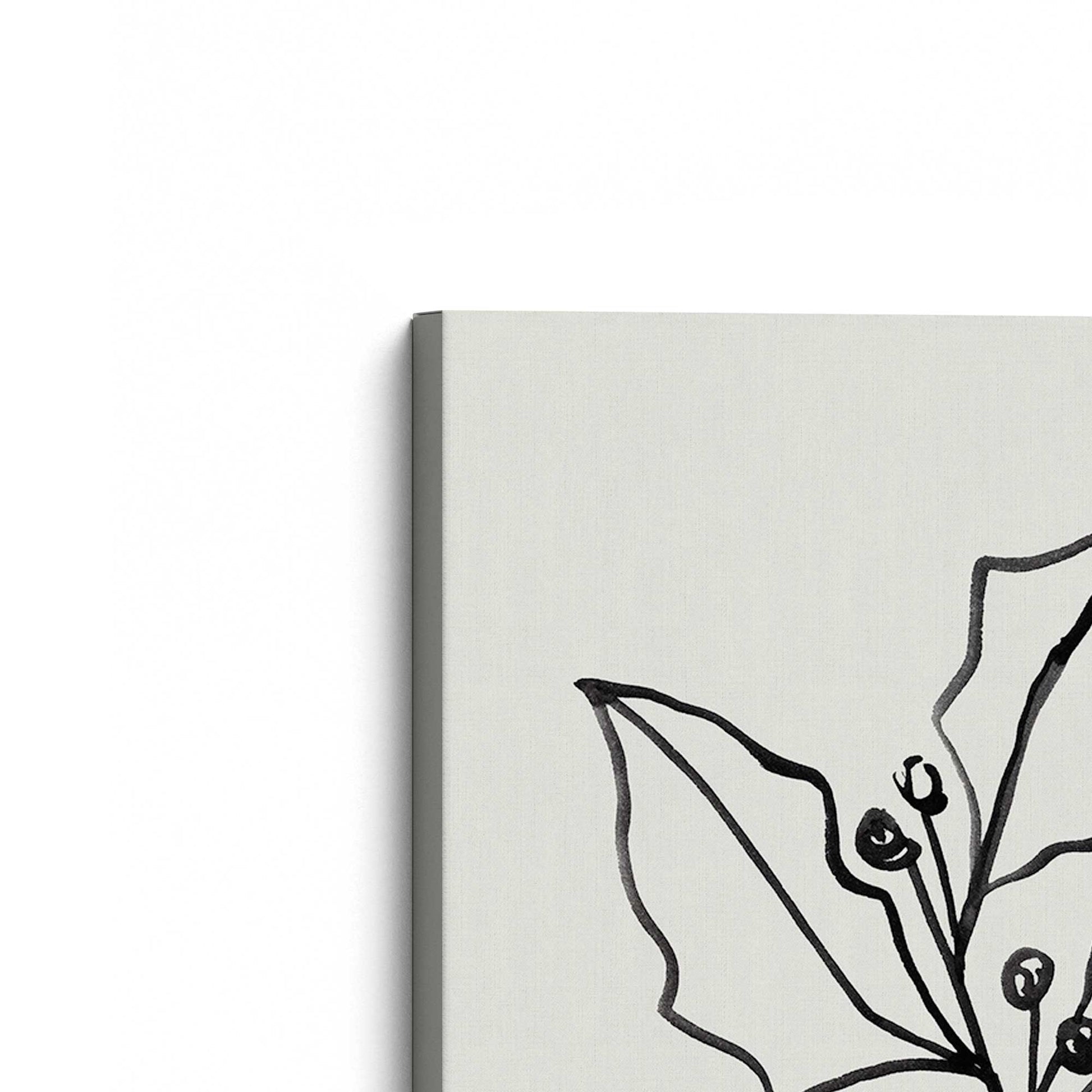 [Color:Stretched Canvas], Picture of the corner of the art