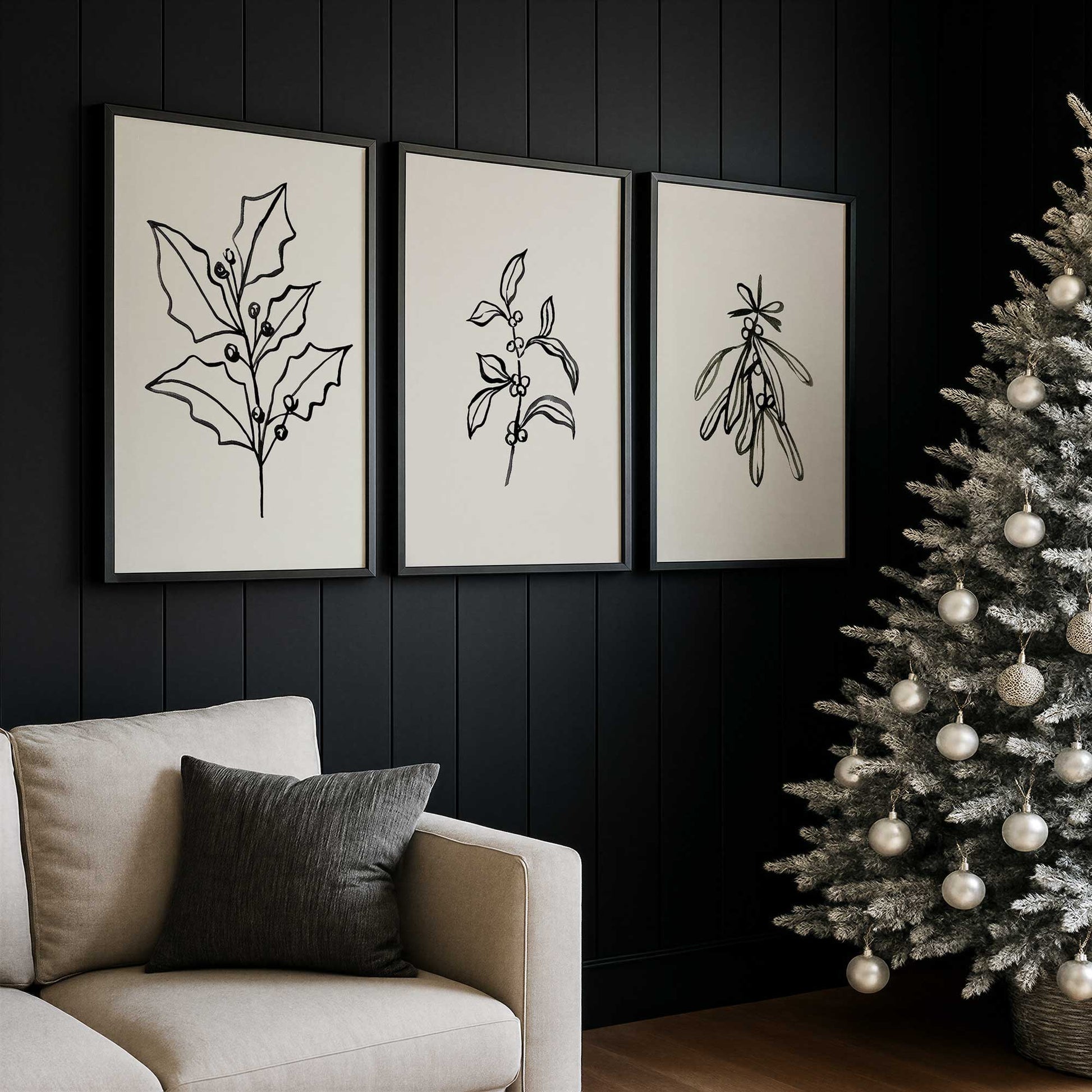 [Color:Belvinder Brown], Picture of art in a Belvinder Brown frame