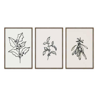 [Color:Walnut], Picture of art in a Walnut frame