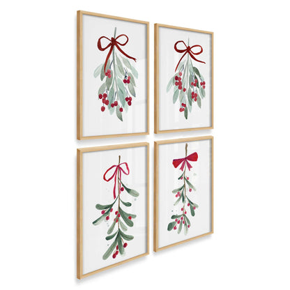 [Color:American Maple], Picture of art in an American Maple frame at an angle