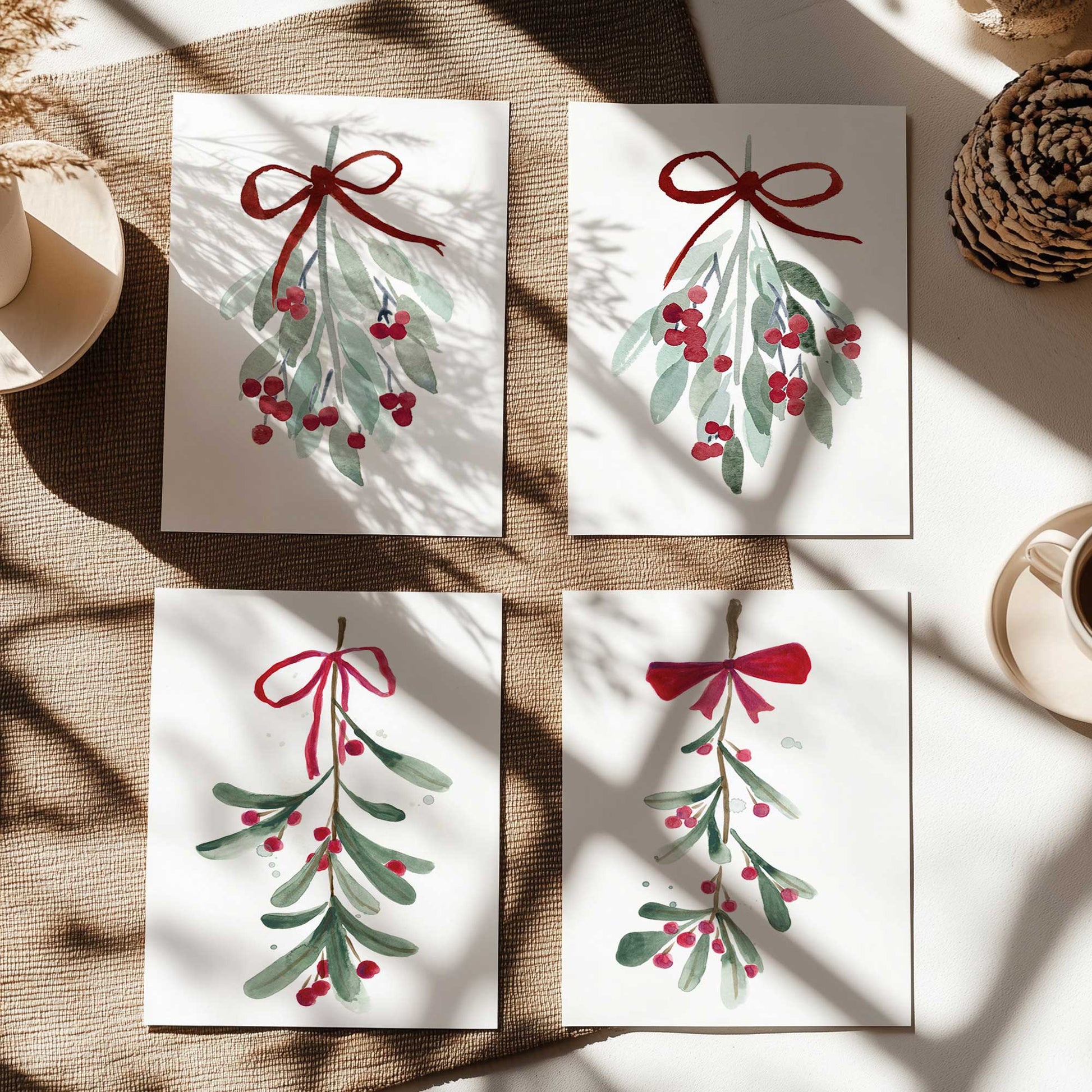 [color:Rolled Print], Picture of art in a room