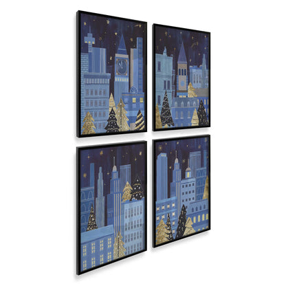 [Color:Satin Black], Picture of art in a Satin Black frame at an angle