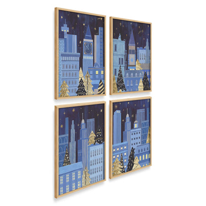 [Color:American Maple], Picture of art in an American Maple frame at an angle