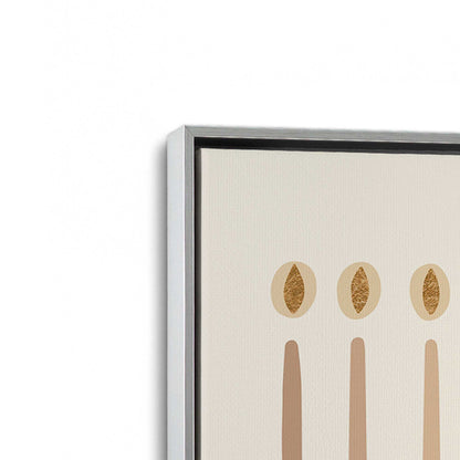 [Color:Polished Chrome], Picture of art in a Polished Chrome frame at an angle