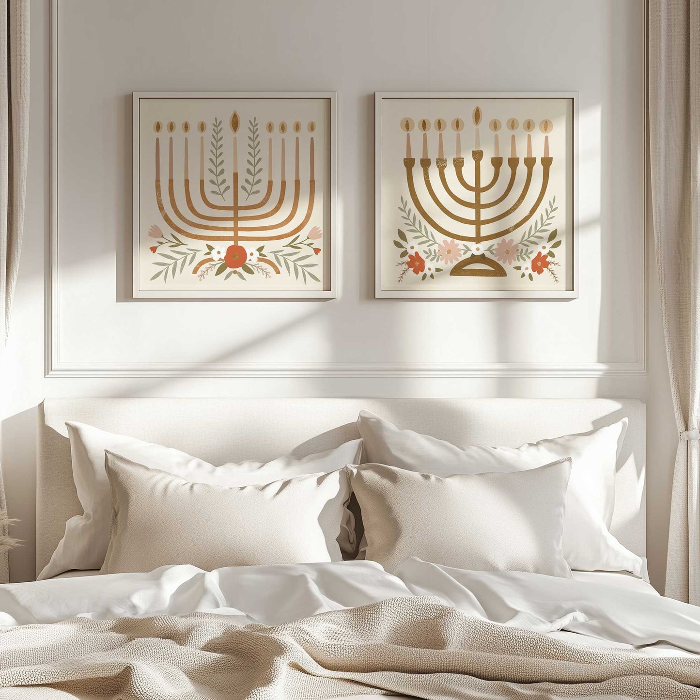 [Color:Opaque White], Picture of art in an Opaque White frame