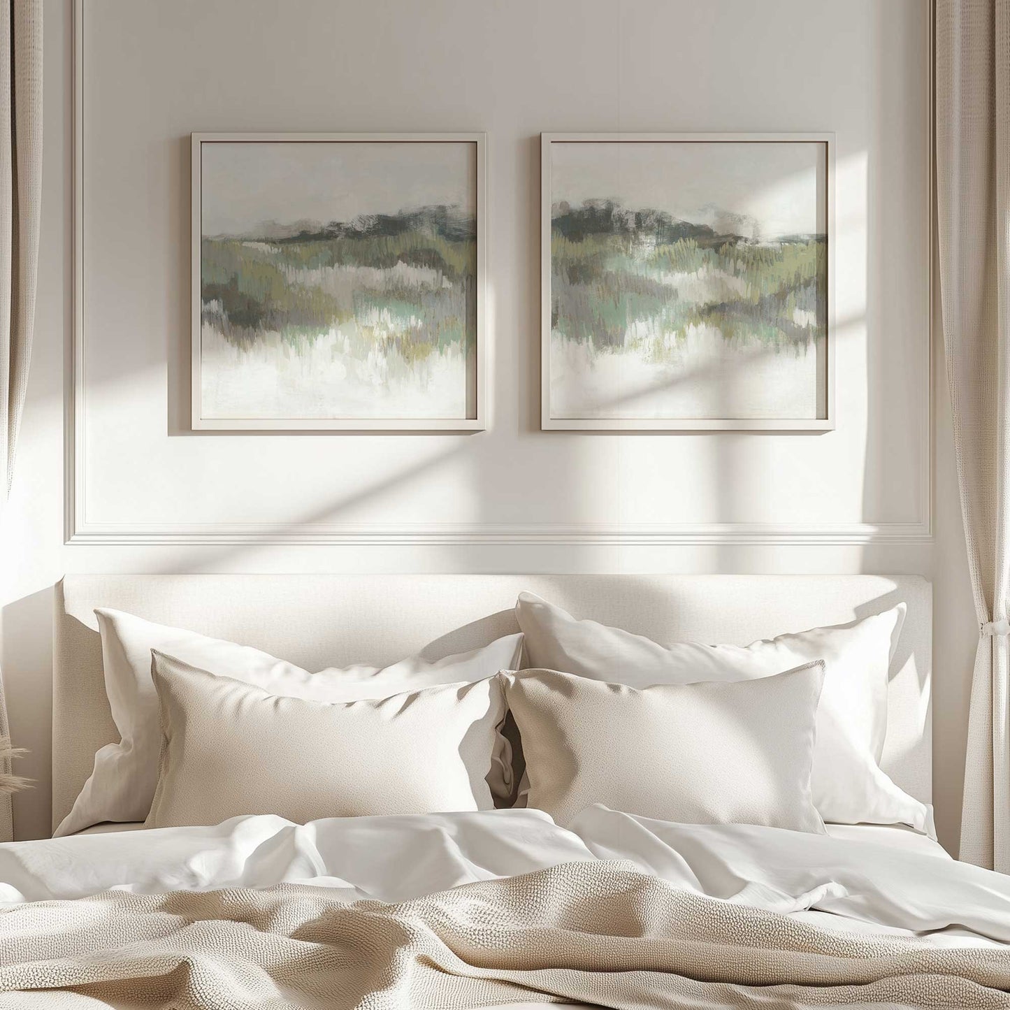 [Color:Satin Black], Picture of art in a Satin Black frame