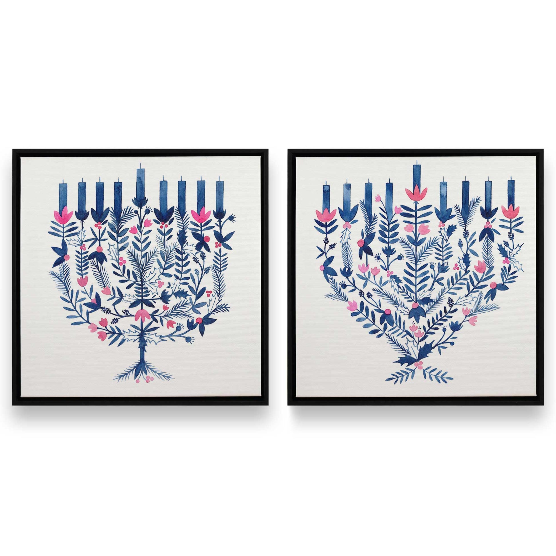 [Color:Satin Black], Picture of art in a Satin Black frame