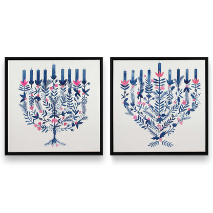 [Color:Satin Black], Picture of art in a Satin Black frame