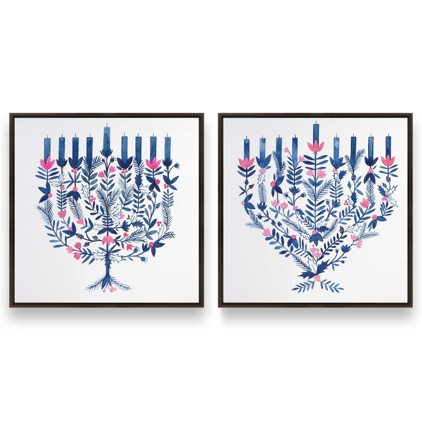 [Color:Espresso], Picture of art in an Espresso frame