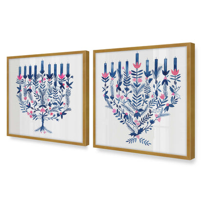 [Color:Polished Gold], Picture of art in a Polished Gold frame of the corner