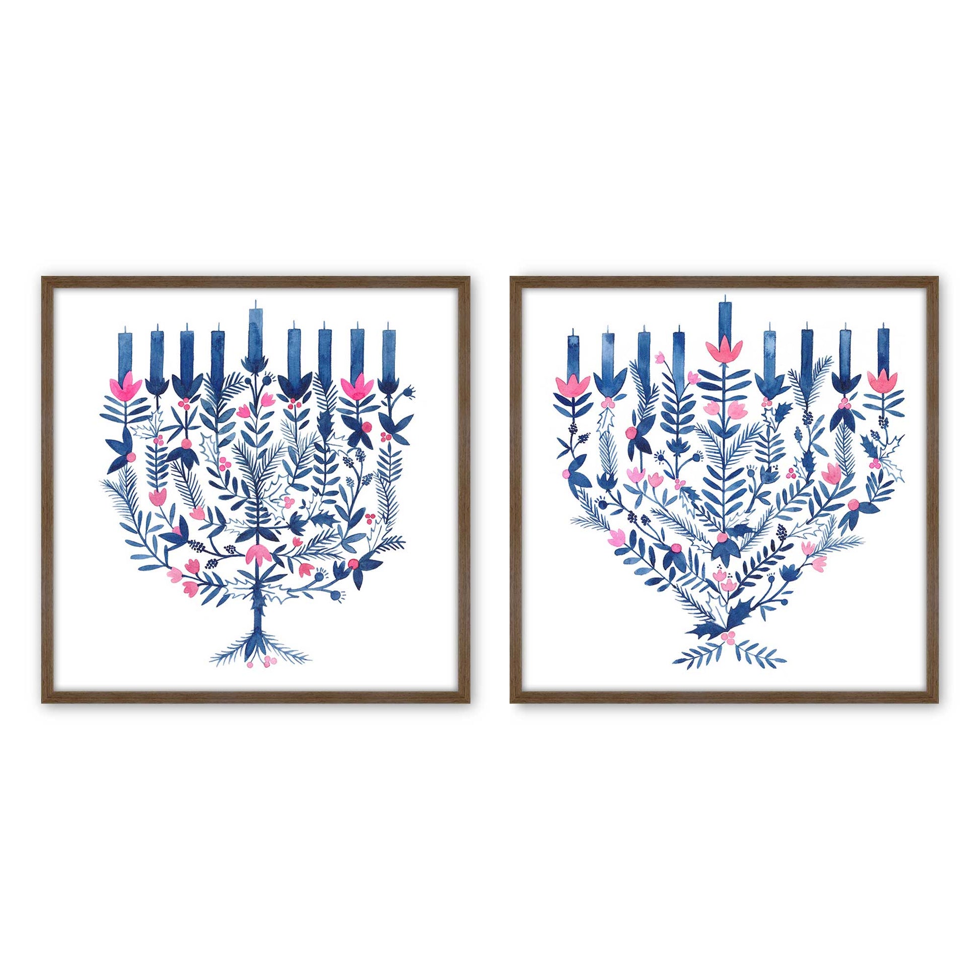 [Color:Walnut], Picture of art in a Walnut frame