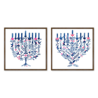 [Color:Walnut], Picture of art in a Walnut frame