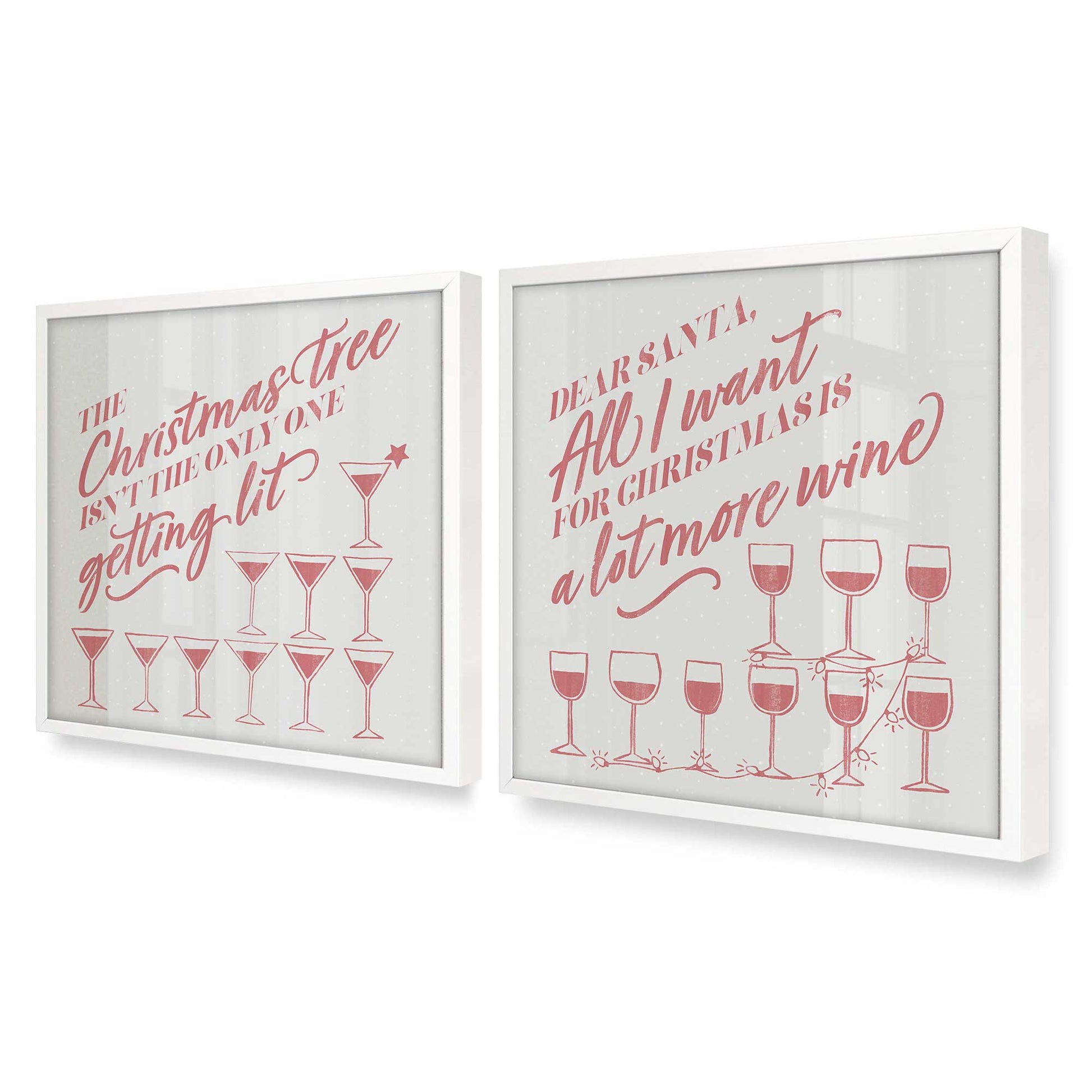 [Color:Opaque White], Picture of art in an Opaque White frame at an angle