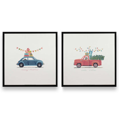 [Color:Satin Black], Picture of art in a Satin Black frame