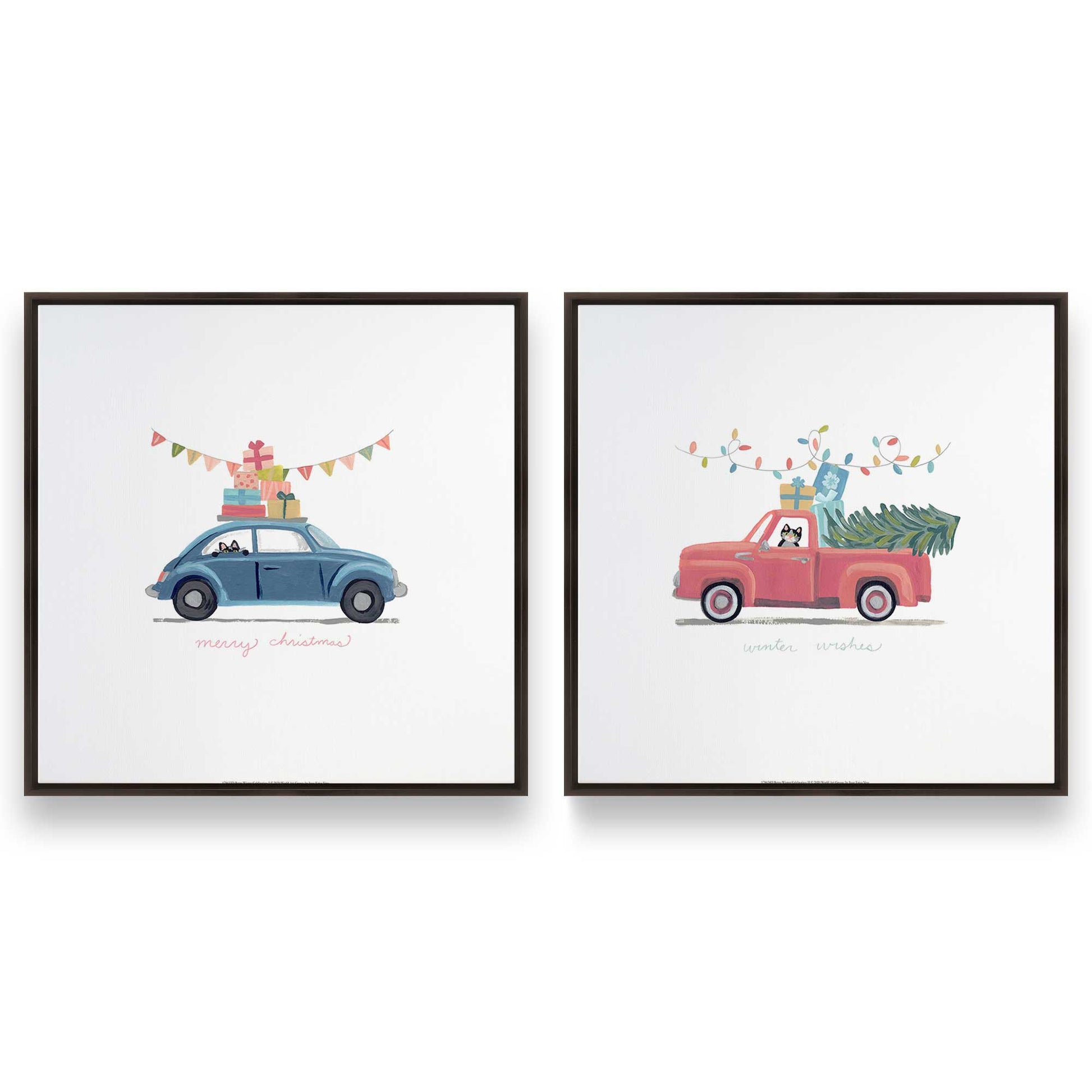 [Color:Espresso], Picture of art in an Espresso frame