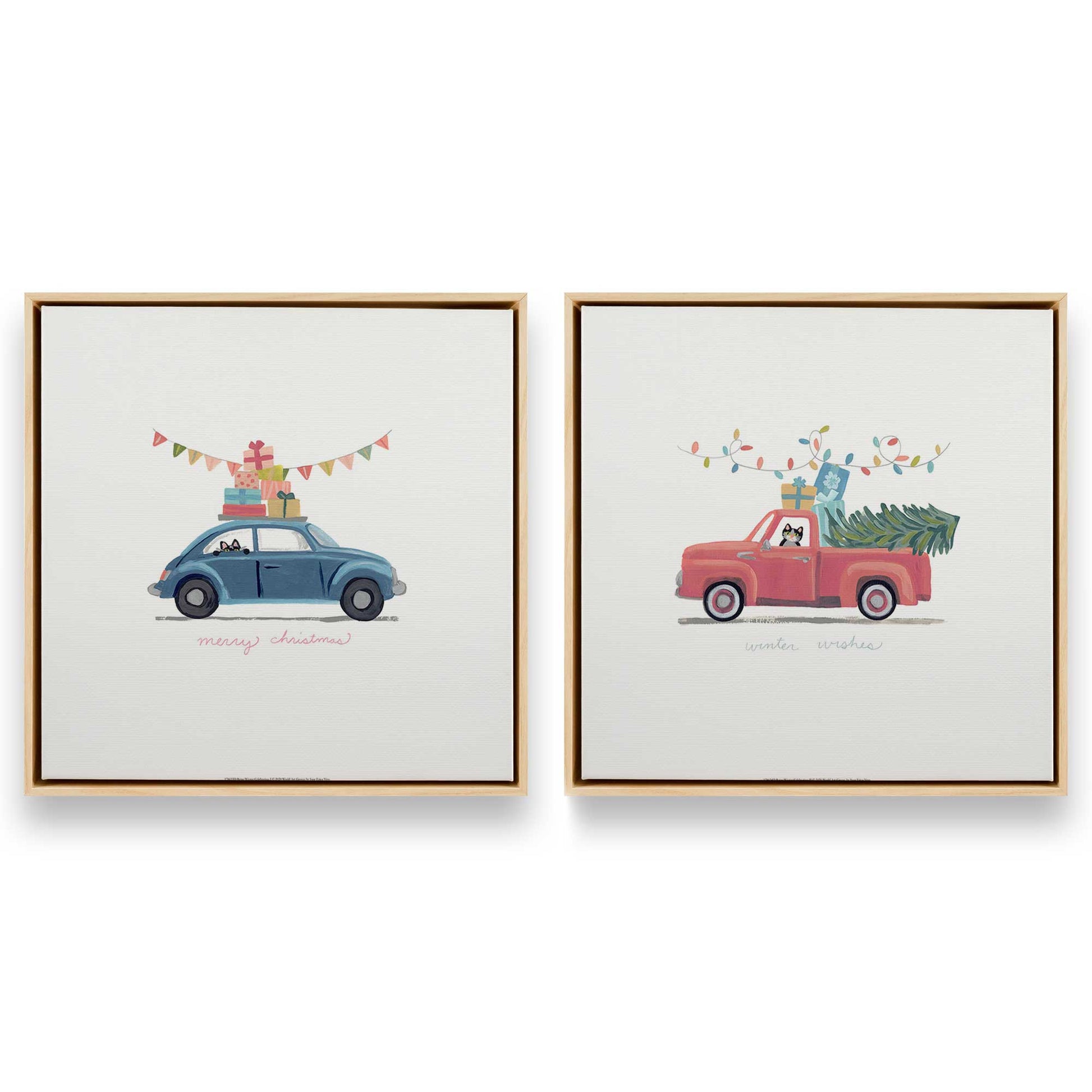 [Color:American Maple], Picture of art in an American Maple frame