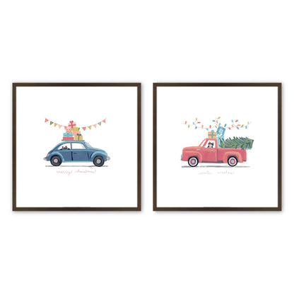 [Color:Belvinder Brown], Picture of art in a Belvinder Brown frame