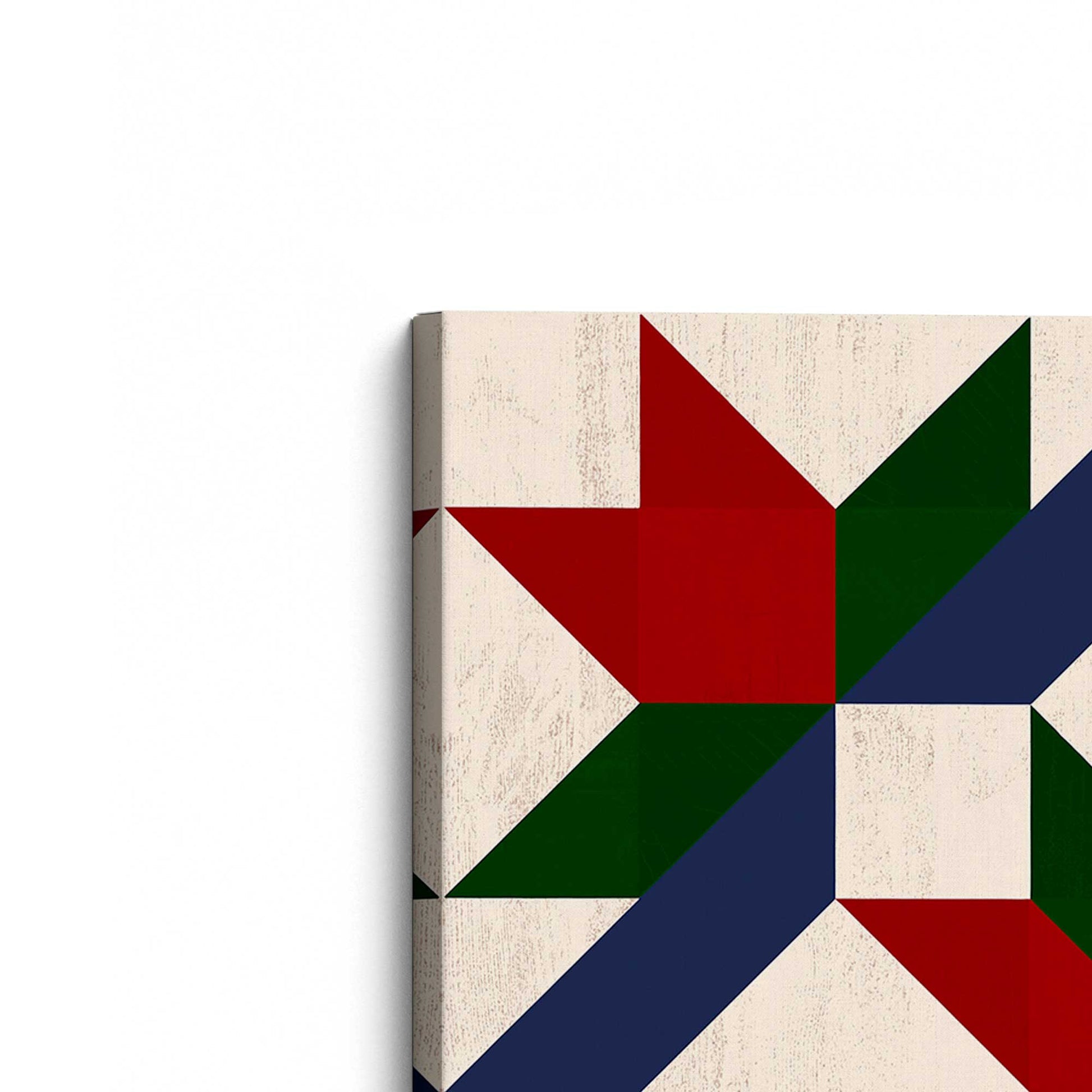 [Color:Stretched Canvas], Picture of art at an angle