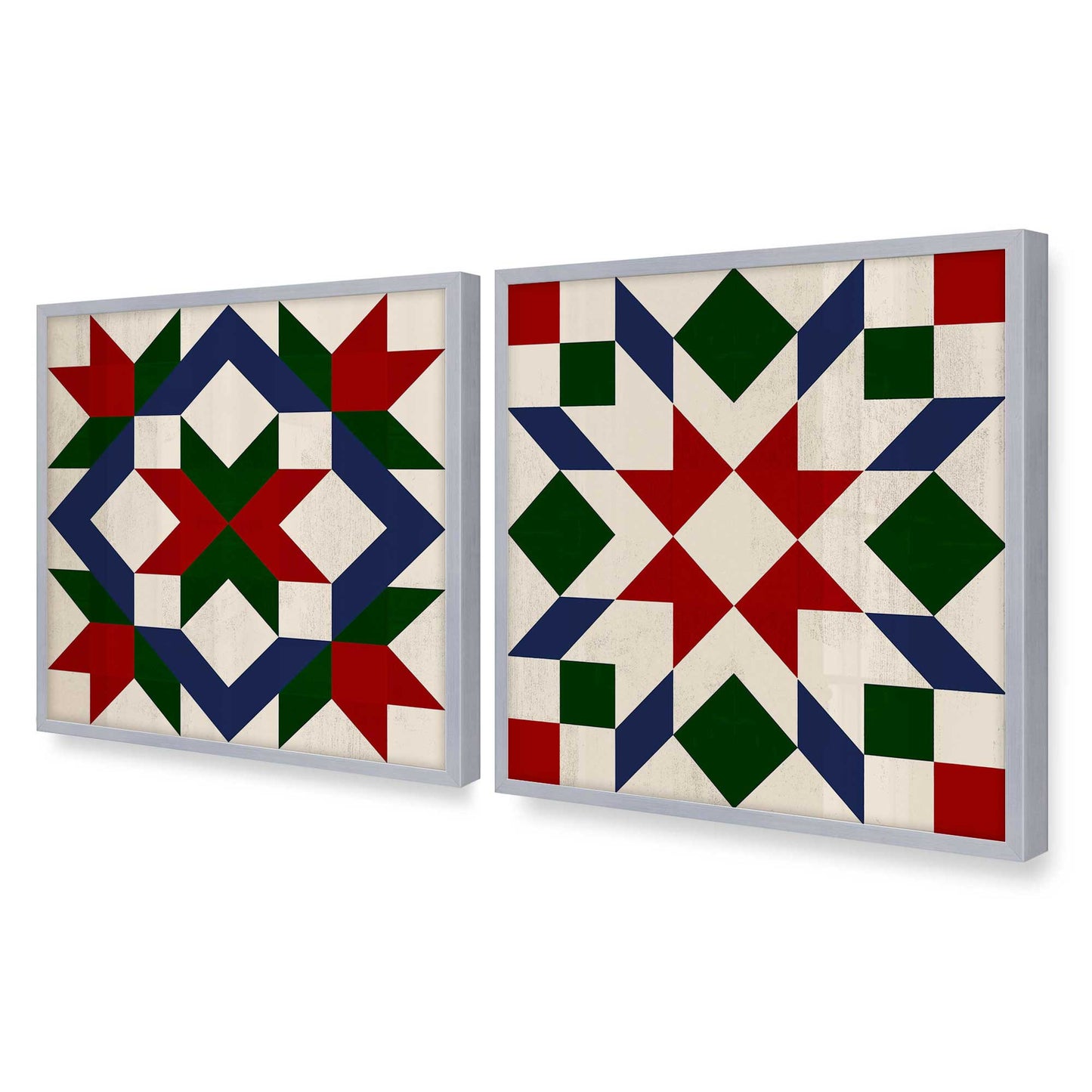 [Color:Polished Chrome], Picture of art in a Polished Chrome frame of the corner