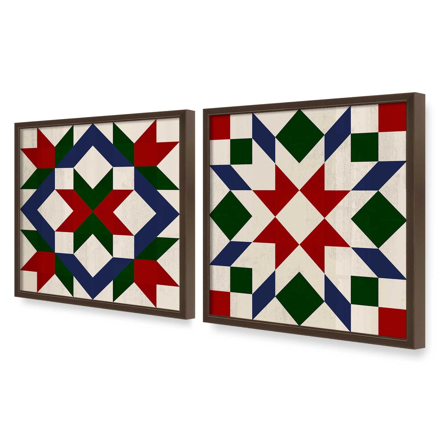 [Color:Belvinder Brown], Picture of art in a Belvinder Brown frame at an angle