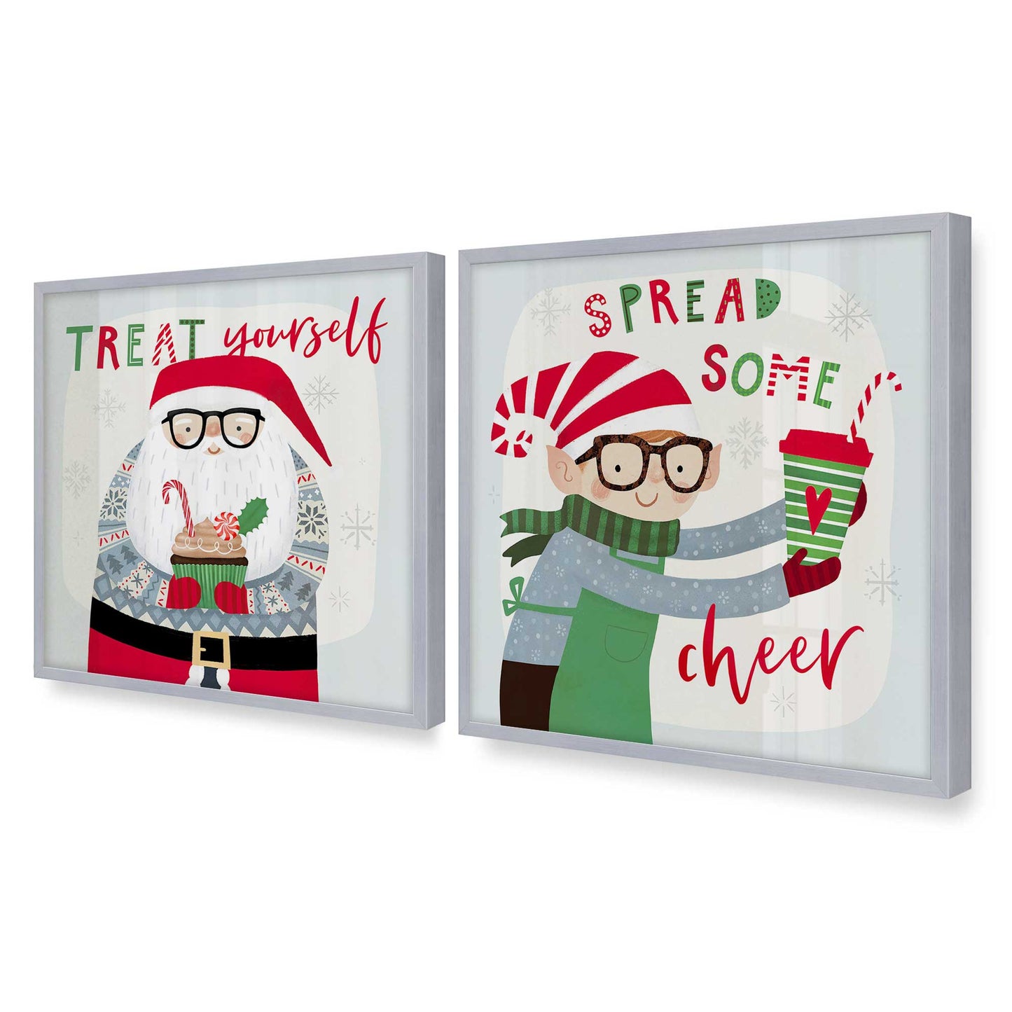 [Color:Polished Chrome], Picture of art in a Polished Chrome frame of the corner