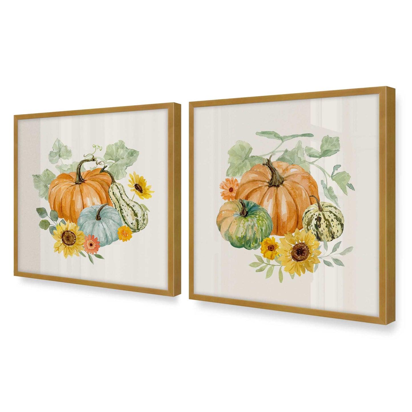 [Color:Polished Gold], Picture of art in a Polished Gold frame of the corner