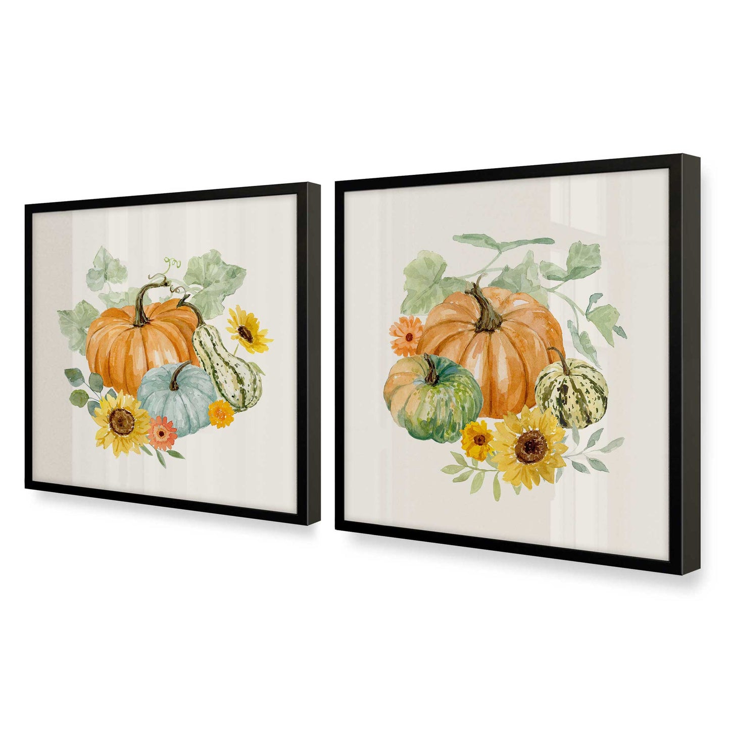 [Color:Satin Black], Picture of art in a Satin Black frame at an angle