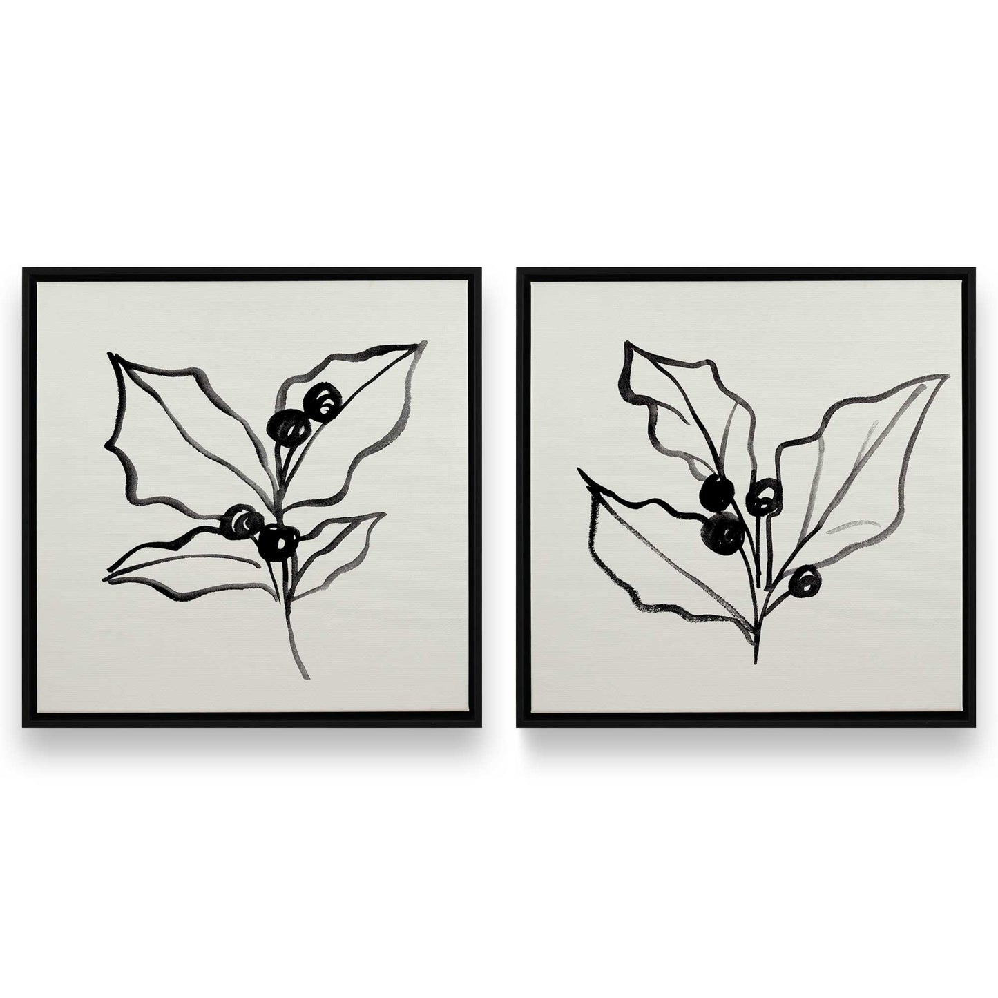 [Color:Satin Black], Picture of art in a Satin Black frame