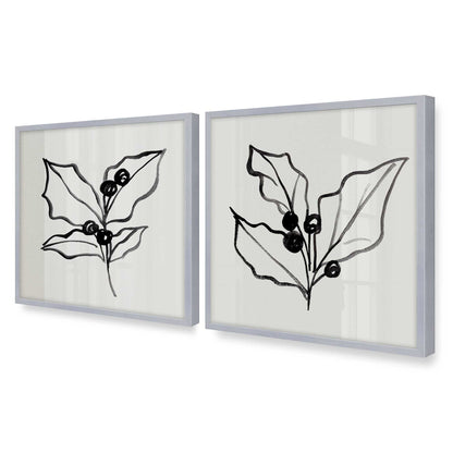 [Color:Polished Chrome], Picture of art in a Polished Chrome frame of the corner