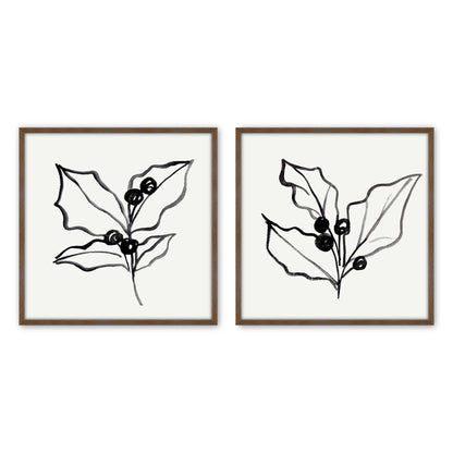 [Color:Walnut], Picture of art in a Walnut frame