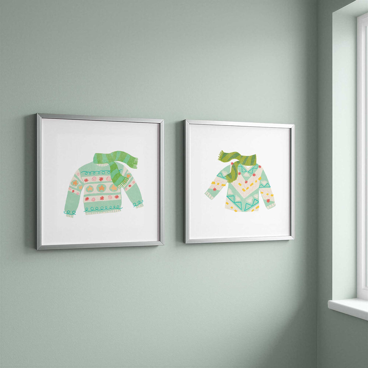 [Color:American Maple], Picture of art in an American Maple frame