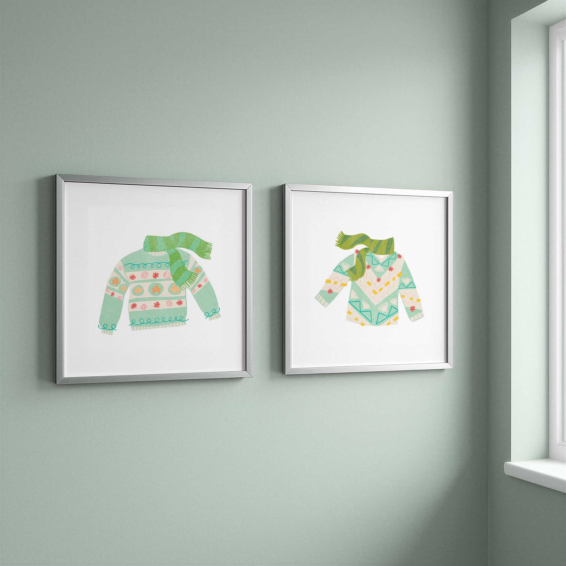 [Color:Satin Black], Picture of art in a Satin Black frame