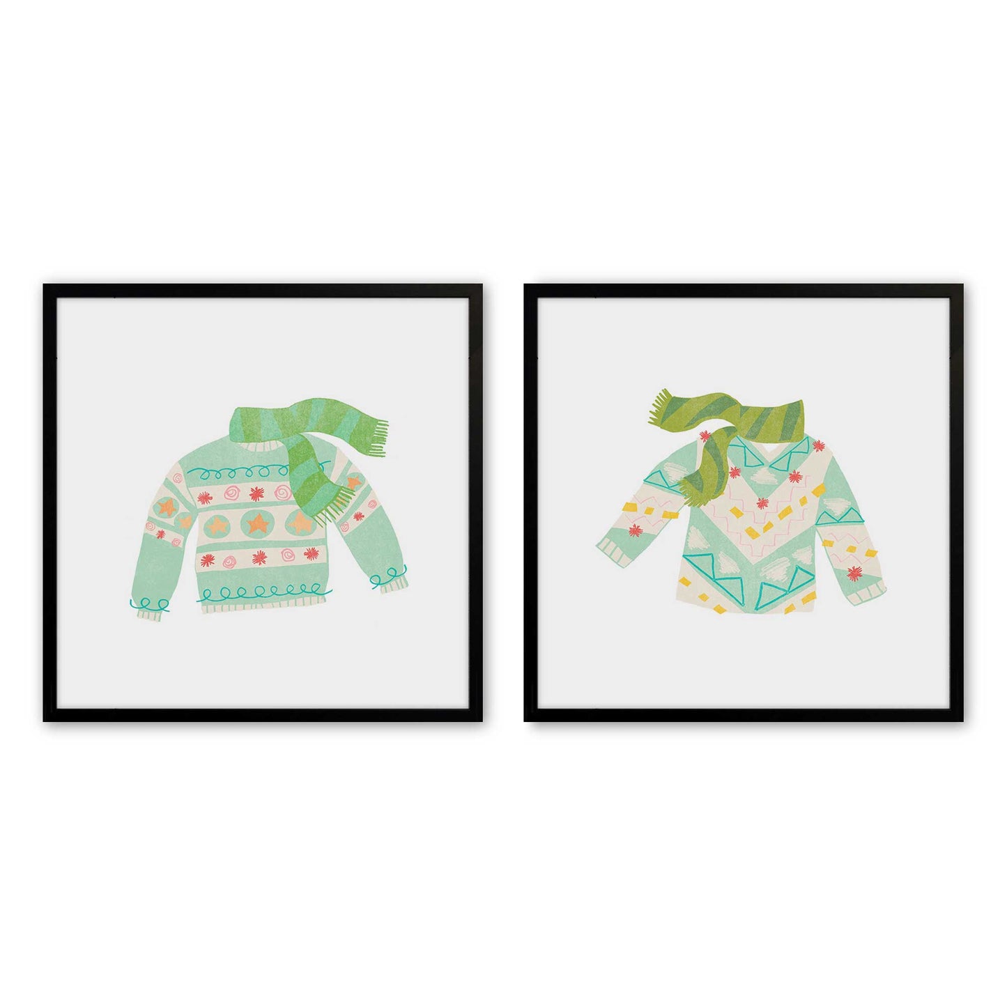 [Color:Satin Black], Picture of art in a Satin Black frame