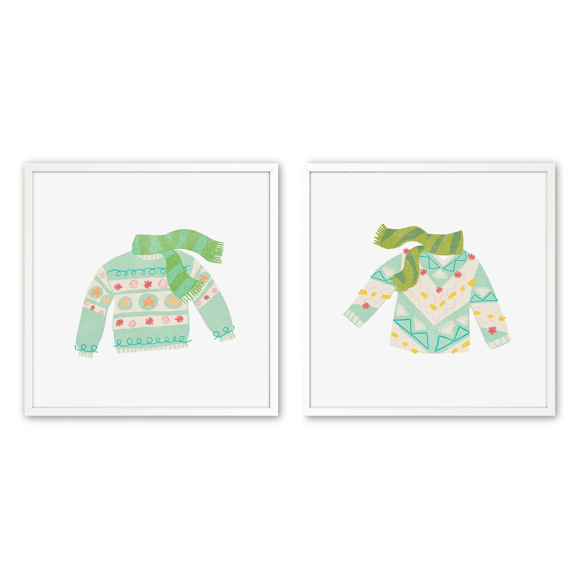 [Color:Opaque White], Picture of art in an Opaque White frame