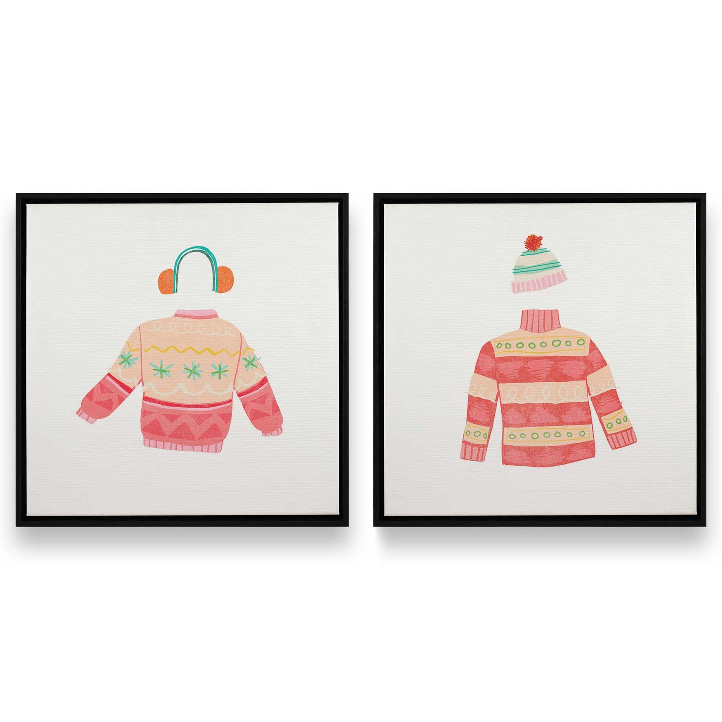 [Color:Satin Black], Picture of art in a Satin Black frame