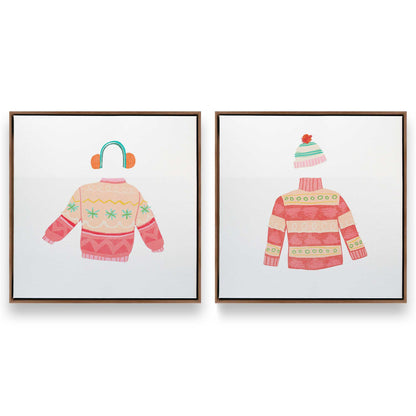 [Color:Walnut], Picture of art in a Walnut frame