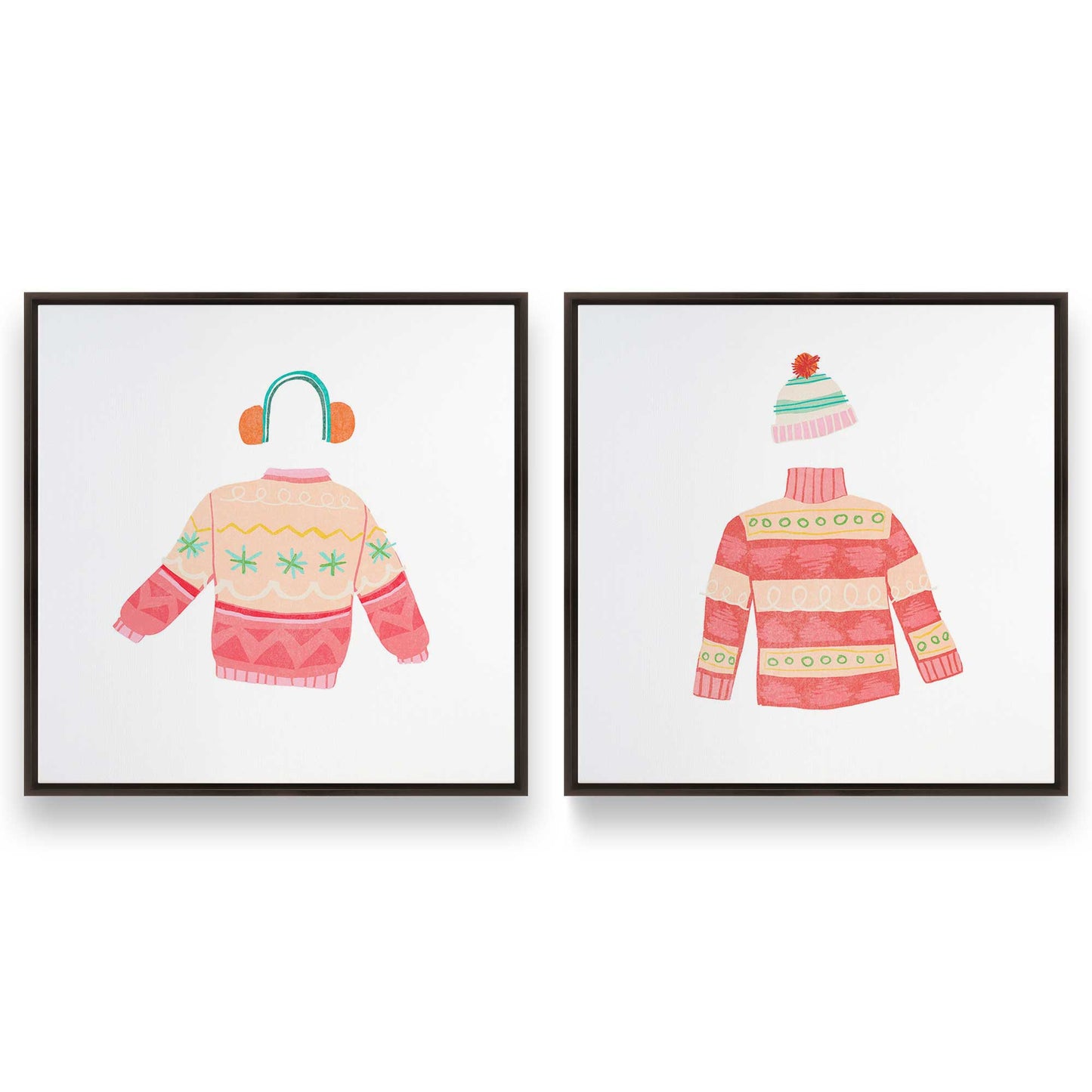 [Color:Espresso], Picture of art in an Espresso frame