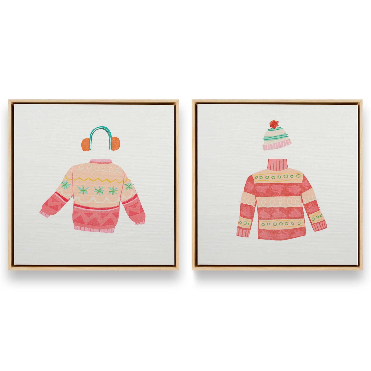 [Color:American Maple], Picture of art in an American Maple frame