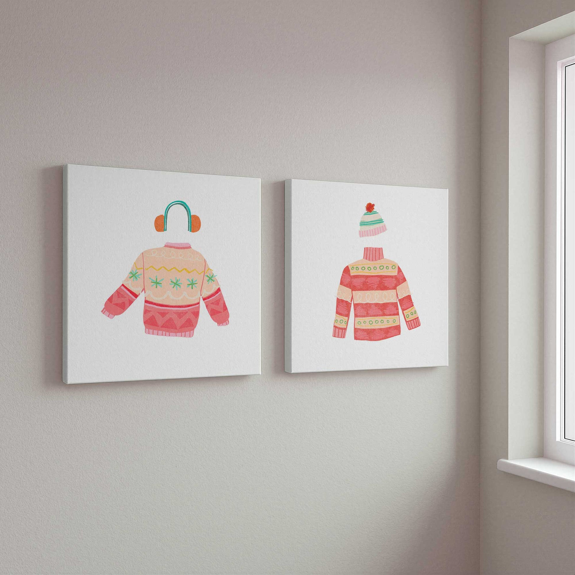 [Color:Opaque White], Picture of art in a White frame