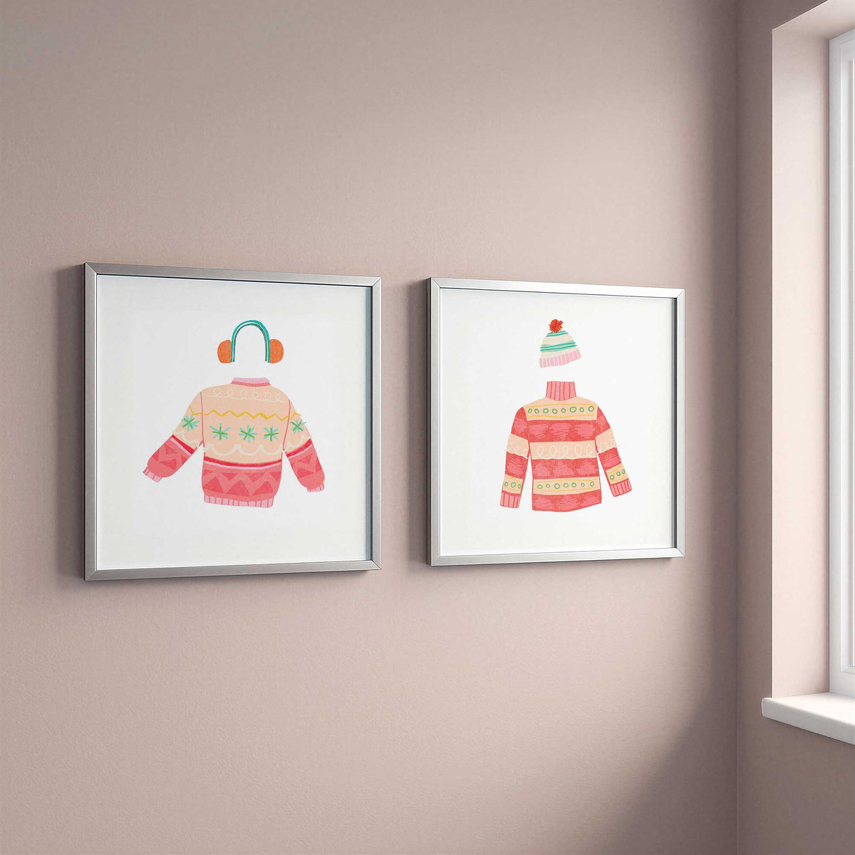 [Color:American Maple], Picture of art in an American Maple frame
