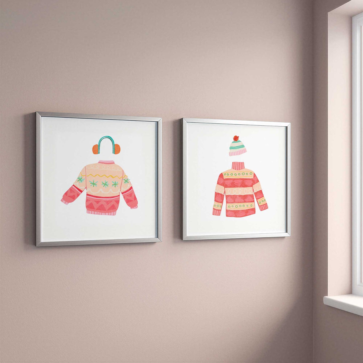 [Color:Belvinder Brown], Picture of art in a Belvinder Brown frame