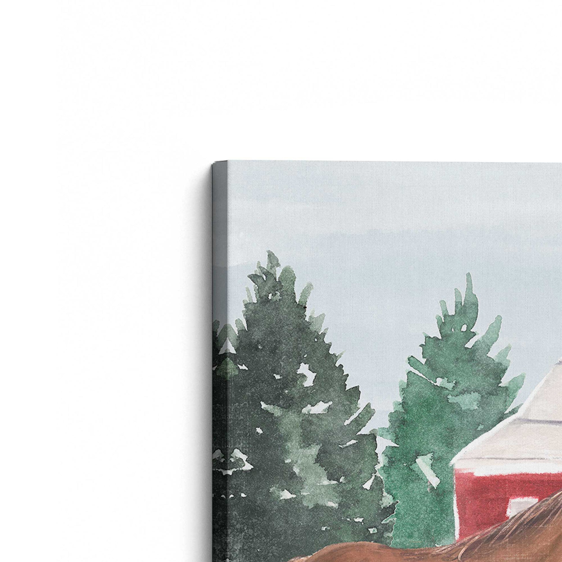 [Color:Stretched Canvas], Picture of art at an angle