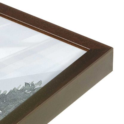 [Color:Belvinder Brown], Picture of art in a Belvinder Brown frame of the corner