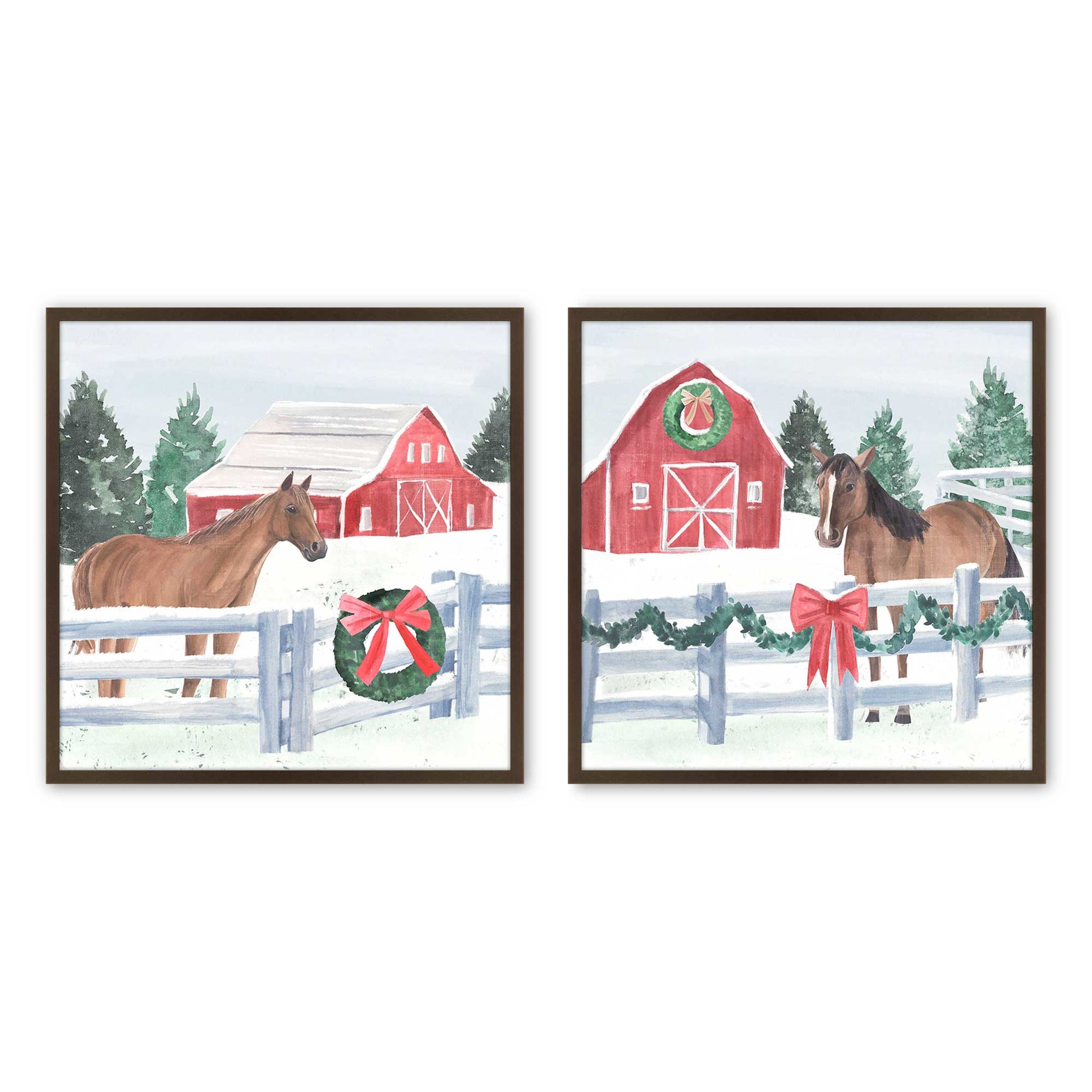 [Color:Belvinder Brown], Picture of art in a Belvinder Brown frame