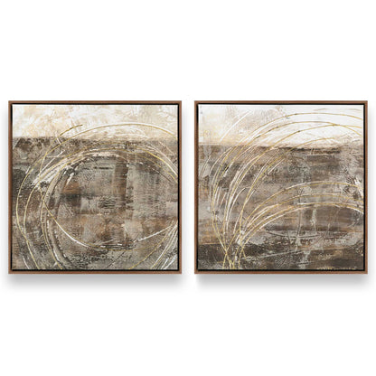 [Color:Walnut], Picture of art in a Walnut frame